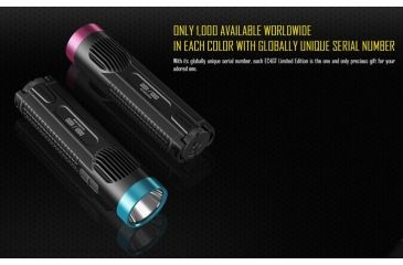 Image of Nitecore EC4GT Flashlight CREE XP-L HI V3 LED, 1000 Lumens, Black/Blue NITECORE-EC4GT-BLUE