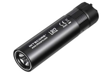 Image of Nitecore LR12 1 x 18650/ 2 x CR123A/ RCR123A CREE XP-L HD V6 LED Lantern Flashlight, 1000 Lumens, Black, LR12