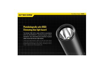 Image of Nitecore MT06MD 180 Lumen Nichia 219B 2xAAA LED Penlight, Pupil Gauge, Black, 6952506404582