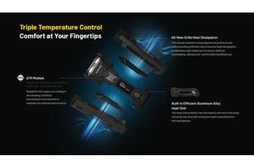 Image of Nitecore EDC37 USB-C Rechargeable 8000 Lumens LED EDC Flashlight