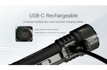 Image of Nitecore EX7 USB-C Rechargeable 6000 Lumens LED Flashlight