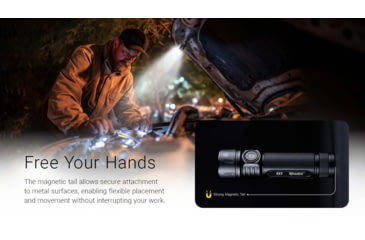 Image of Nitecore EX7 USB-C Rechargeable 6000 Lumens LED Flashlight