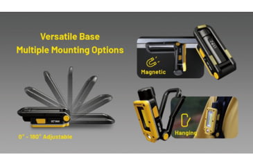 Image of Nitecore NWL20 Rechargeable COB Mechanics Flashlight, 600 Lumens, Black, FL-NITE-NWL20
