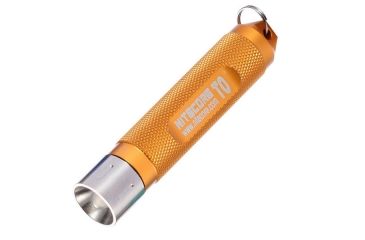 Image of NITECORE T0 T Series Flashlight, Yellow, 121m, 1 x AAA Battery, NCT0-YL