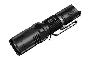 Image of Nitecore MT10A Tac. Flashlight, w/CREE XP-G2 R5 LED, 920 Lumens, w/ 1xAA Battery, Black NITECORE-MT10A