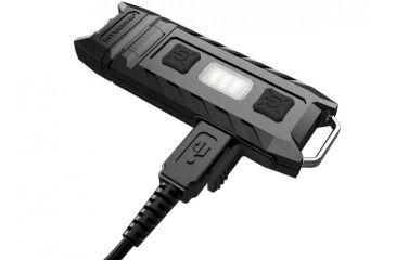 Image of Nitecore Thumb Tiltable LED Worklight - 85 Lumens - USB Rechargeable, Black, NITECORE-THUMB