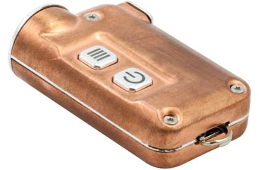 Image of Nitecore TINI-Cu 1 x Li-ion Battery Pack CREE XP-G2 S3 LED USB-Rechargeable Key Flashlight, 380 Lumens, Copper, TINI-CU