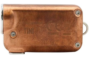 Image of Nitecore TINI-Cu 1 x Li-ion Battery Pack CREE XP-G2 S3 LED USB-Rechargeable Key Flashlight, 380 Lumens, Copper, TINI-CU