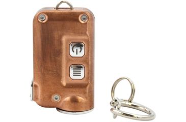 Image of Nitecore TINI-Cu 1 x Li-ion Battery Pack CREE XP-G2 S3 LED USB-Rechargeable Key Flashlight, 380 Lumens, Copper, TINI-CU