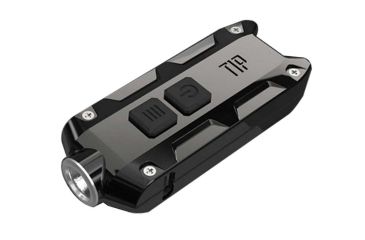 Image of Nitecore TIP SS USB Rechargeable Stainless Steel Key Light, Black NITECORE-TIP-SS-BLACK