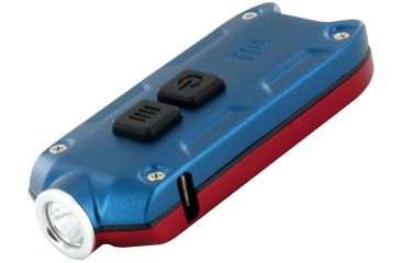 Image of Nitecore TIP Winter Special Edition LED Keylight Gift Set, Red/Blue, TIP-RED-BLUE
