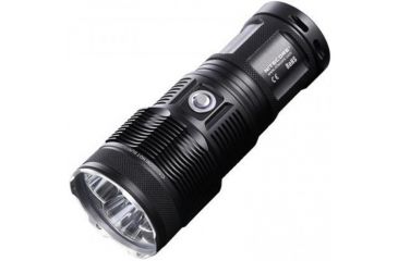 Image of Nitecore TM15 Tiny Monster 3 x CREE XM-L2s LED Flashlight, 2650 Lumens, Black, Uses 4x 18650 or 8x CR123A NITECORE-TM15-XML2