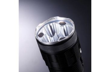 Image of Nitecore TM15 Tiny Monster 3 x CREE XM-L2s LED Flashlight, 2650 Lumens, Black, Uses 4x 18650 or 8x CR123A NITECORE-TM15-XML2
