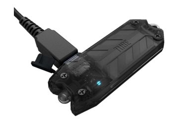 Image of Nitecore TUBE 1 x Built0In Li-ion Battery Pack 500mW Red LED USB-Rechargeable Tactical Keylight, 25 Lumens, Black, TUBE-GL
