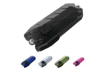Image of Nitecore Tube USB Rechargeable LED Keylight, 45 Lumens, Black, Blue, Clear, Green, Pink
