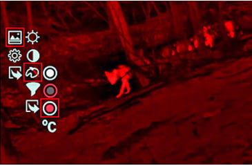 Image of NiteHog Viper 35 Thermal Imaging Monocular w/ Clip-On, Black, 504961