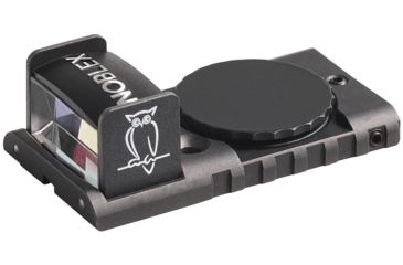 Image of Noblex-Docter Optics Red Dot Sight, Glock M.O.S., Illuminated 5 MOA Dot, Black, 55780