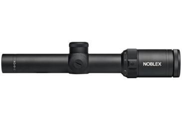 Image of Noblex-Docter Optics Vector Rifle Scope, 1-6x24mm, 30mm Tube, Second Focal Plane, 1/4 MOA, MilDot Reticle, Black, 56438