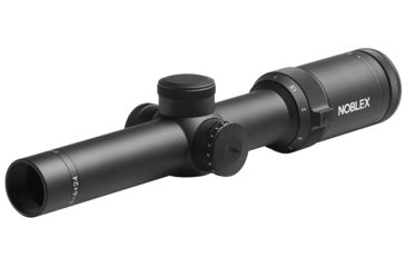 Image of Noblex-Docter Optics Vector Rifle Scope, 1-6x24mm, 30mm Tube, Second Focal Plane, 1/4 MOA, MilDot Reticle, Black, 56438