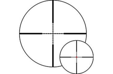 Image of Noblex-Docter Optics Vector Rifle Scope, 5-20x50mm, 30mm Tube, Second Focal Plane, 1/4 MOA, MilDot Reticle, Black, 56448