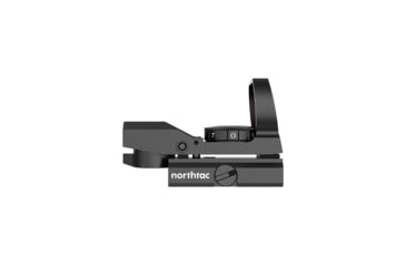 Image of Northtac MVR 1x Red Dot Reflex Sight, Mil Dot Reticle, Red Illumination, Black, MVR-01