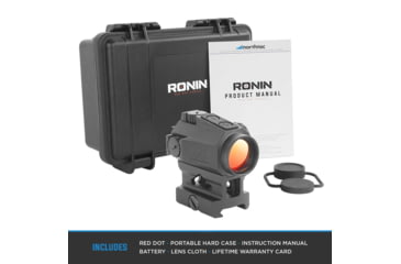 Image of Northtac Ronin P12 1x20mm Red Dot Sight, Matte, Black, P12C