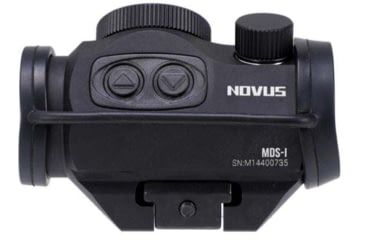 Image of NOVUS Precision MDS1 21mm Micro Red Dot Sight, 2 MOA Dot Reticle, Black, MDS-01-RD-BLK