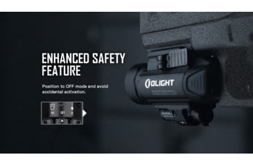 Image of Olight Baldr w/ IR Laser Sight LED Flashlight, Neutral White, 1350 Lumens, Black, FL-OL-BALDRIR