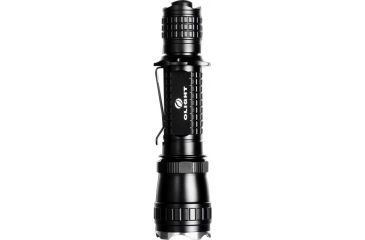 Image of Olight M20 Crimson with *Red* 105 Lumen CREE XP-E R2 LED - Uses 2xCR123A or 1x18650, Black OLIGHT-M20-CRIMSON