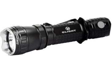 Image of Olight M20S-X Warrior Tactical LED Flashlight with 500 Lumen Cree XM-L LED - Uses 2xCR123A or 1x18650, Black OLIGHT-M20S-X