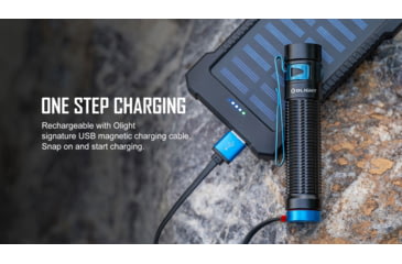 Image of Olight Olight Baton 3 Pro 1500 Lumen Cool White Rechargeable EDC Flashlight, Black, FL-OL-BATON3PRO-CWBK