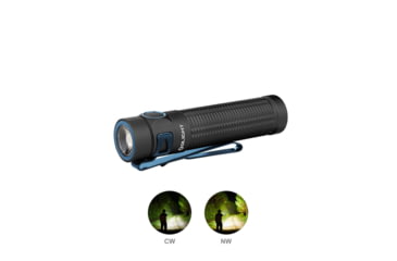 Image of Olight Olight Baton 3 Pro 1500 Lumen Cool White Rechargeable EDC Flashlight, Black, FL-OL-BATON3PRO-CWBK