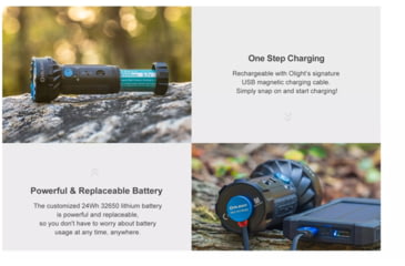 Image of Olight Marauder Mini 7000 Lumens LED Super Bright Rechargeable Flashlight