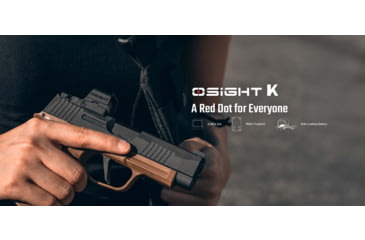 Image of Olight Osight K 1x 21x14mm Reflex Red Dot Sight