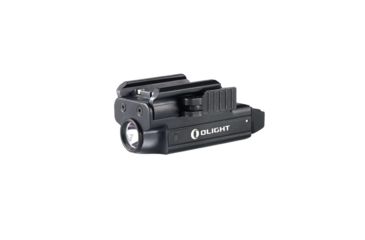 Image of Olight PL-MINI Valkyrie Rechargeable Pistol Light, CREE XP-L HI CW LED, 400 Lumens, Includes Battery Pack DIM, Black, PL-MINI-VALKYRIE