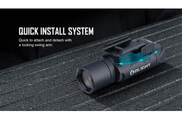 Image of Olight Valkyrie Turbo LEP Tactical LED Flashlight, White, 250 Lumens, Tan, FL-OL-VALKYRIETURBO-TN