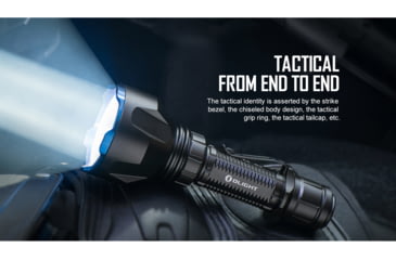 Image of Olight Warrior X Turbo 1000 Yard Long Throw Rechargeable LED Flashlight, Black, FL-OL-WARXTURBO-BK