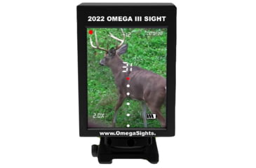 Image of OMEGA III Sight Rangefinder Video Camera, 5 Dot Adjustable Reticles, 2-6x, Power Bank Included, Black, 35374