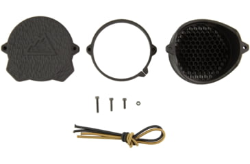 Image of One Hundred Concepts ScopeCap Pro, 65mm, w/ ShockCollar, Black, OHC-SCP-65