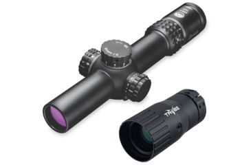 Image of OP Exclusive - Burris 1-8x24 XTR II Rifle Scope,Matte Black,Ballistic Circle Dot FFP 201018 w/ Trybe Optics Enhancer - Magnification Doubler