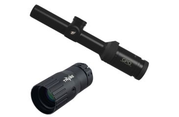 Image of OP Exclusive - German Precision Optics GPO PASSION 6X 1-6x24i Rifle Scope, G4i Reticle, Black Matte R600 w/ Trybe Optics Enhancer - Magnification Doubler