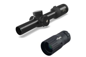 Image of OP Exclusive - German Precision Optics GPO PASSION 8X 1-8x24i Rifle Scope, G4i Reticle, Black Matte R800 w/ Trybe Optics Enhancer - Magnification Doubler