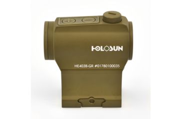 Image of Holosun HE403B-GR Elite Green Dot Sight, FDE, HE403B-GR-FDE