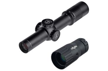 Image of OP Exclusive - Leupold Mark 6 1-6x20mm Rifle Scope, Illuminated TMR Reticle 115045 w/ Trybe Optics Enhancer - Magnification Doubler