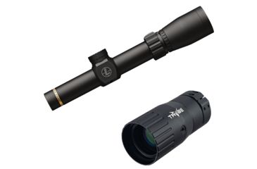 Image of OP Exclusive - Leupold VX-Freedom AR 1.5-4x20 Rifle Scope, 1in Tube, Mil/Mil AR-Ballistic Reticle, Matte, 175073 w/ Trybe Optics Enhancer - Magnification Doubler