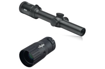 Image of Meopta Meostar R2 1-6x24 RD,30mm,Waterproof Rifle Scope,4C Reticle 596430 w/ Trybe Optics Enhancer - Magnification Doubler