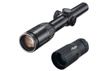 Image of OP Exclusive - Schmidt &amp; Bender 1-8x24 Zenith 30mm Rifle Scope w/ Flashdot Reticle No. 7 780FD7 w/ Trybe Optics Enhancer - Magnification Doubler