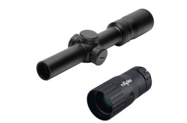 Image of SightMark Citadel 1-6x24 CR1 Rifle Scope, Black, SM13038CR1 w/ Trybe Optics Enhancer - Magnification Doubler