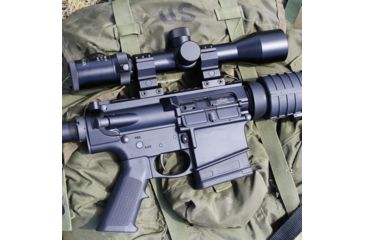 Image of Open Box, Dealer Demo, HI-LUX PentaLux TAC-V SFP 2-10x42 Rifle Scope w/ Red Illuminated Ranging Reticle, 30mm Tube, Matte Black TAC-V SFP210X42-R