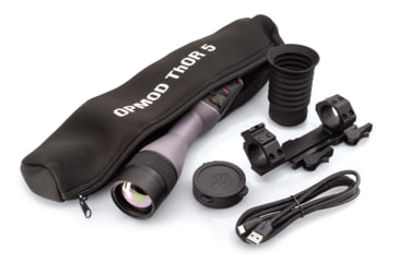 Image of ATN OPMOD ThOR 5 4-32x Smart HD Thermal Rifle Scope, 640x480 Resolution, 12 Micron, w/ High Quality Quick Detach Mount, Wolf Grey, TIWST5650OPWG